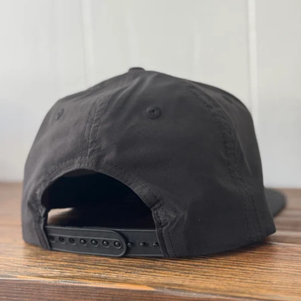 AO Black Flat Brim Hat